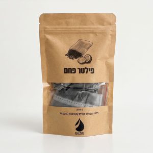 סט מסנני פחם טבעי למזקקי מים (6 יח׳)
