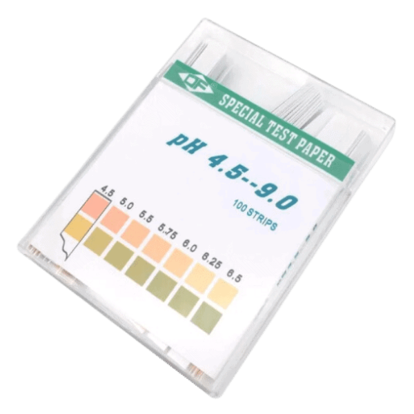 נייר לקמוס PH איכותי לבדיקת חומציות בסיסיות שתן רוק. (50 בדיקות בחבילה)