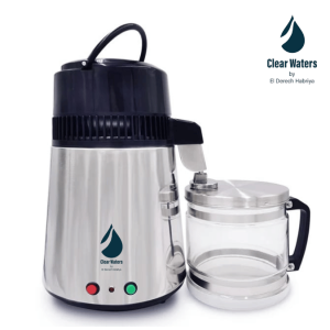 מזקק מים איכותי Clear Waters + סט פילטר פחם לשנה [מתנה]