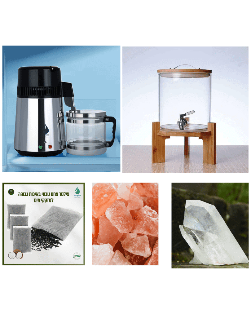 ערכת מים חיים - clear water