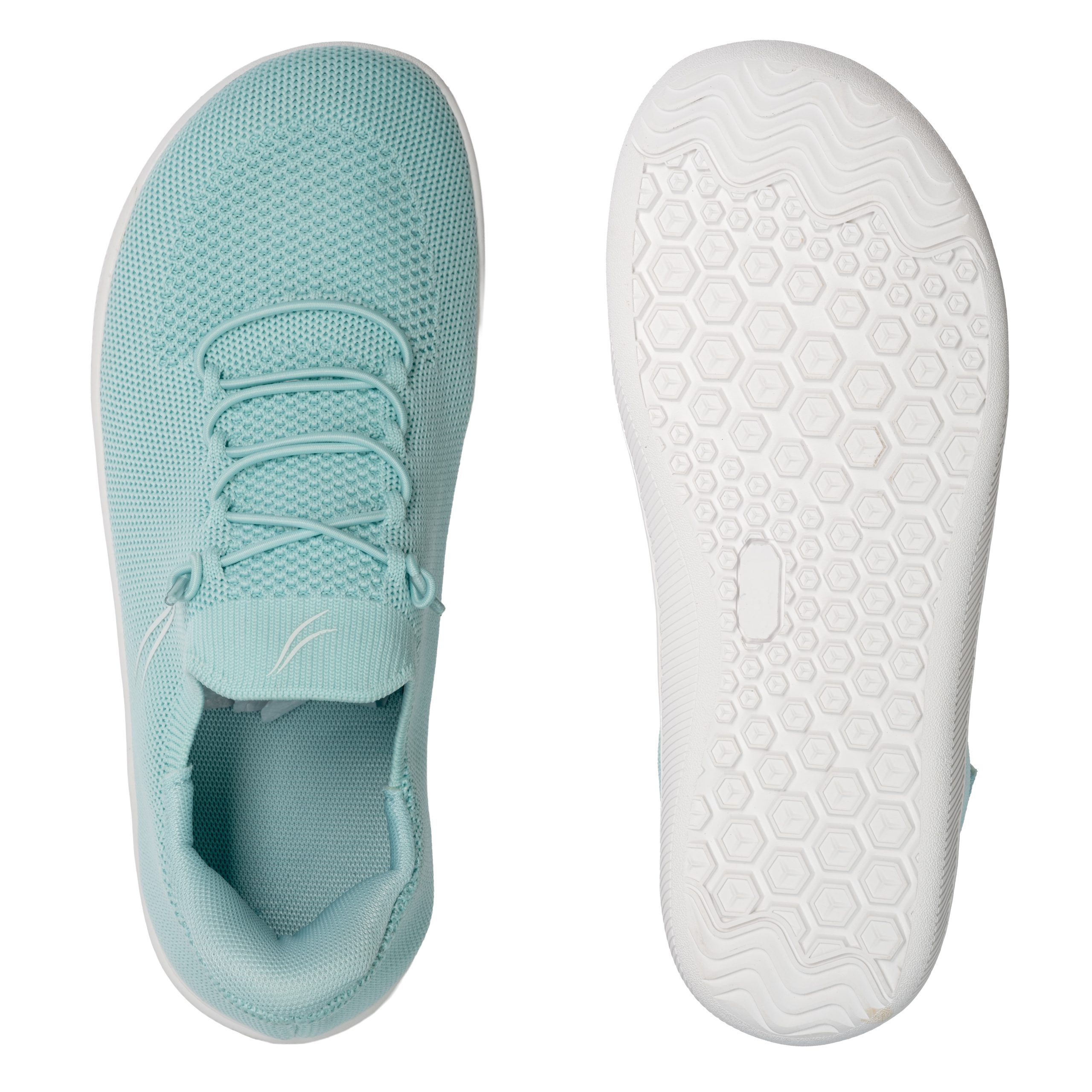 202 FLOW תורכיז - נעלי ברפוט מבד גמיש ונושם – תמונה 2