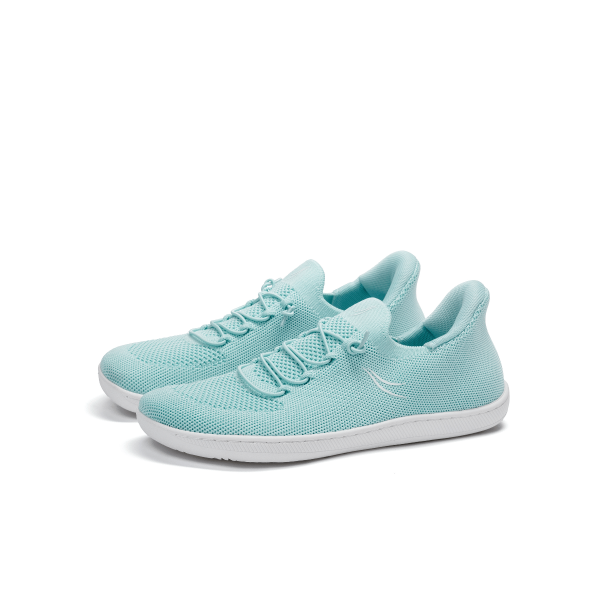 202 FLOW תורכיז - נעלי ברפוט מבד גמיש ונושם